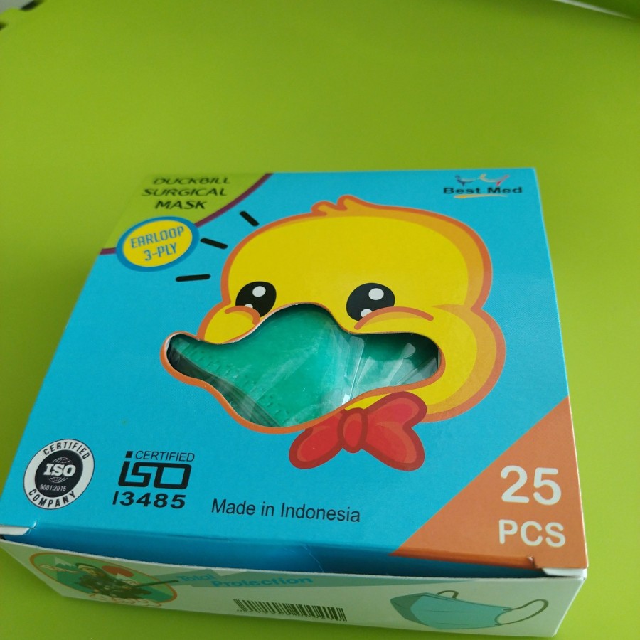 masker duckbill anak best med