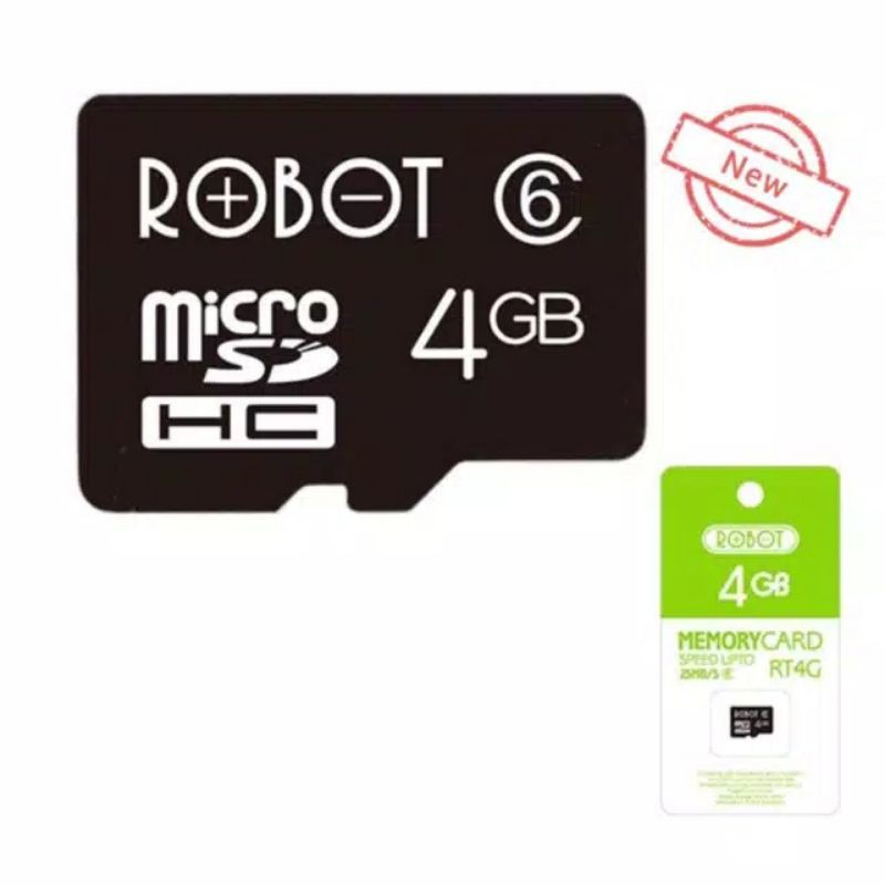 Robot TF Card 4GB Micro SD