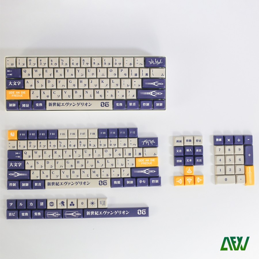 PRIM Keycaps Mechanical Gaming  EVA No. 6 Machine Theme XDA