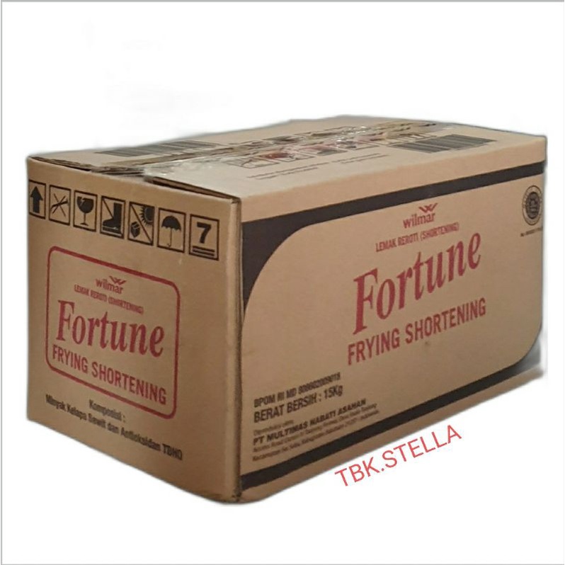 MINYAK PADAT FORTUNE / FRYING SHORTENING 15 KG / MINYAK GORENG PADAT