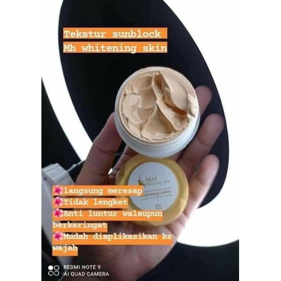 Sunblock MH whitening skin