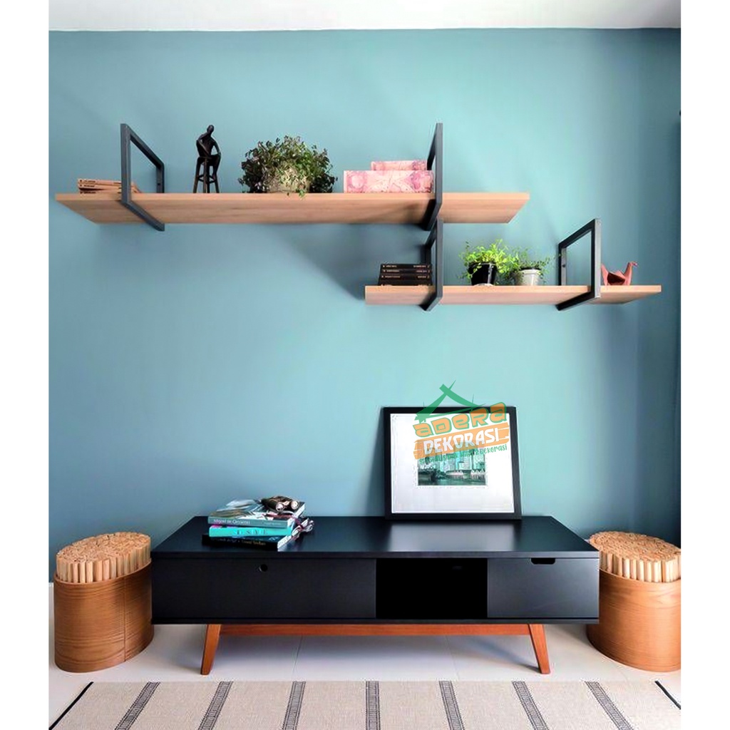 Rak Dinding Minimalis - Rak Dinding Serbaguna - Rak dinding hias - Rak Buku Dinding - Rak Dinding - 