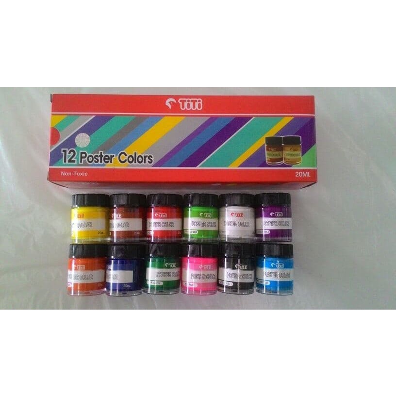 

CAT POSTER WARNA / POSTER COLOR 20ML 12C TITI