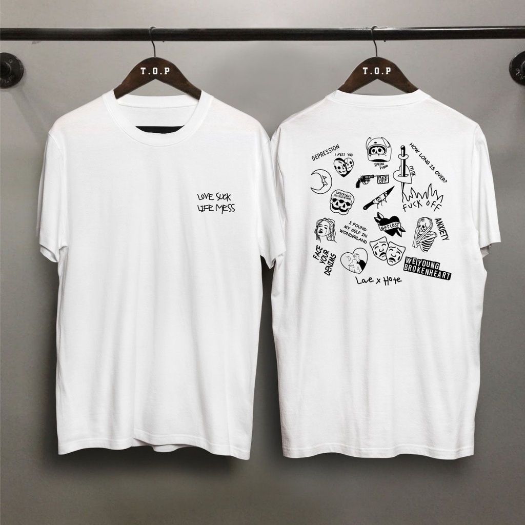 (COD) KAOS DISTRO LOVE SUCK / KAOS DISTRO MURAH / KAOS PRIA MURAH / KAOS PREMIUM / KAOS NEW