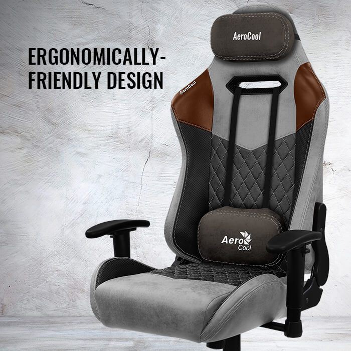 AeroCool DUKE AeroSuede Gaming Chair | Kursi Gaming | Kursi Kantor