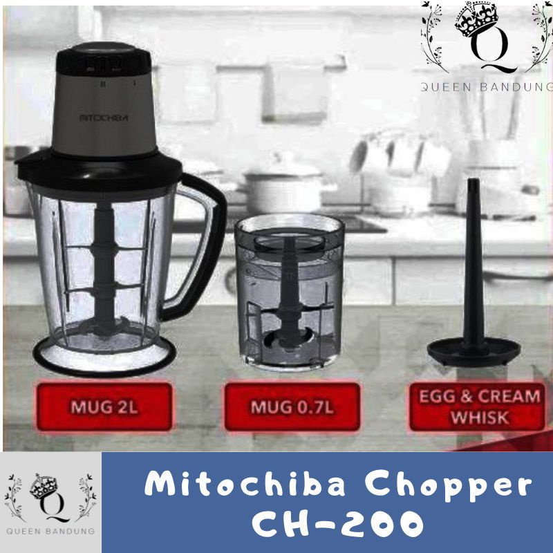 Food Chopper Mitochiba CH-200 Penggiling Daging