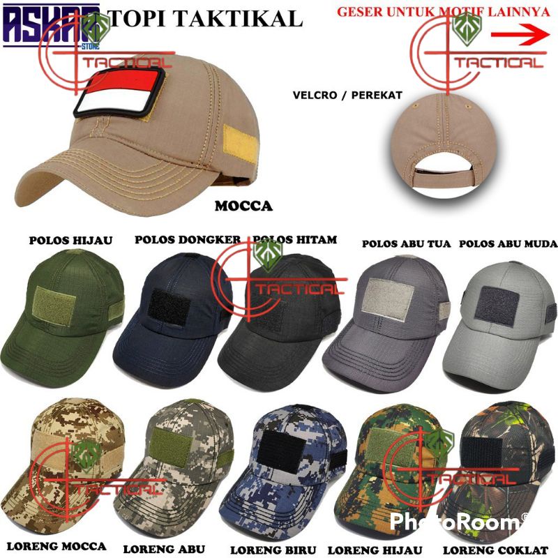 Topi TACTICAL Tentara