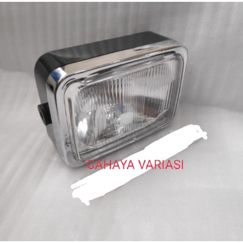 Lampu depan RX king Lama RX king Cobra Reflektor RX king Lama 5t5 Lis besi