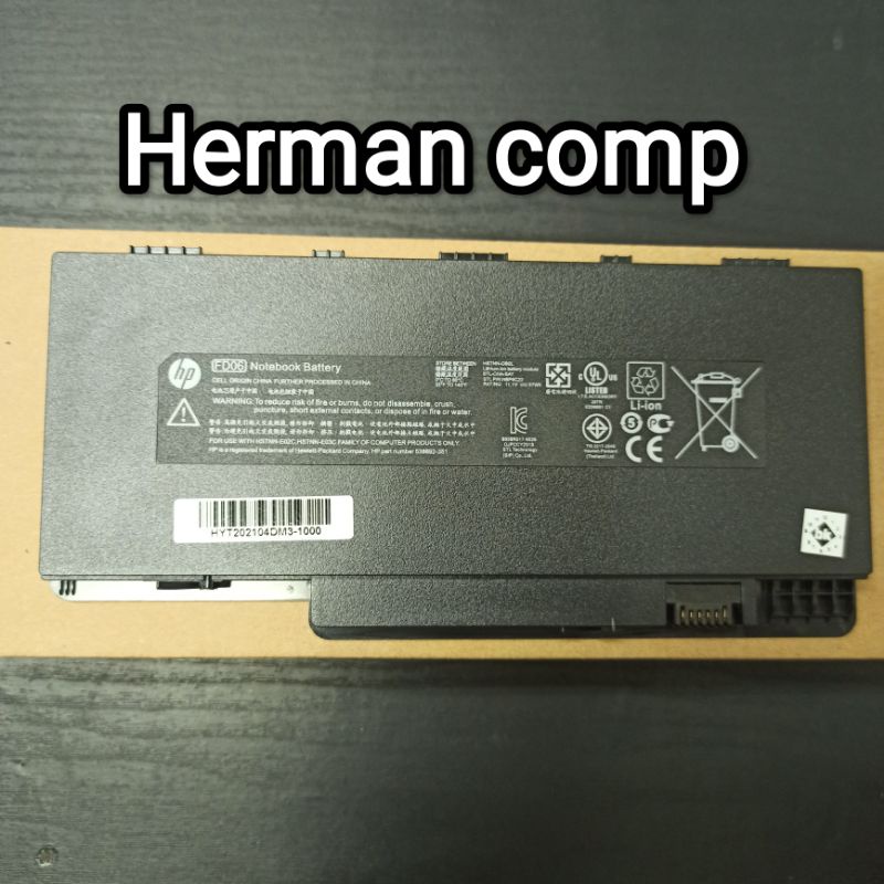 Original Baterai Hp Pavilion DM3-1000 DM3-1001AU DM3-1013AX DM3-1016TX DM3-1031TX Series FD06