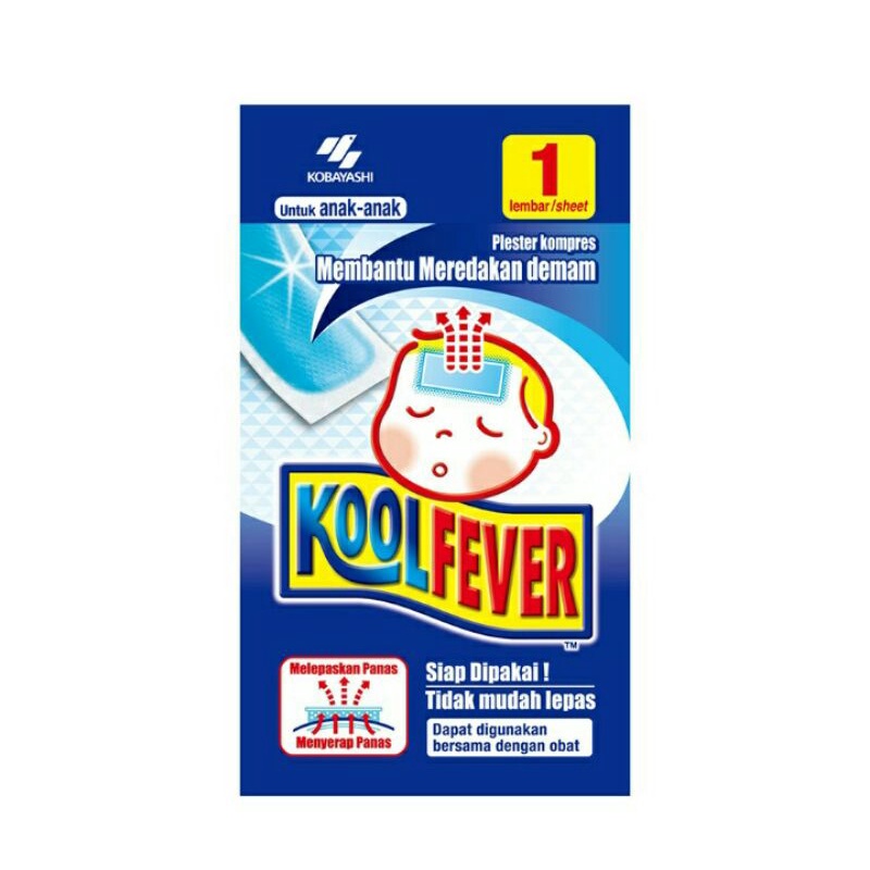 KOOLFEVER Plester PenurunDemam Anak 1 pcs