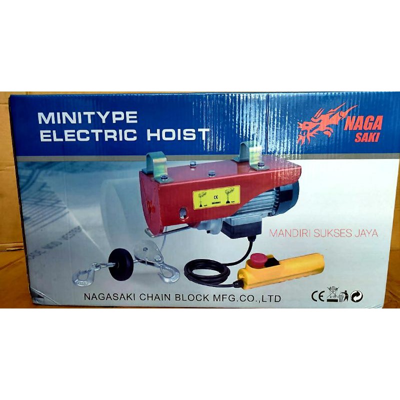 Mini electric hoist NAGASAKI - Katrol Electric