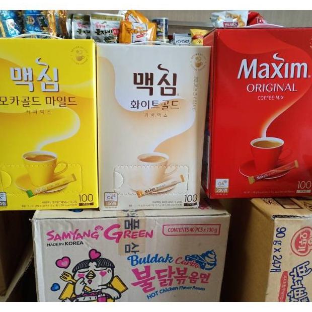 

Maxim Coffee Korea Isi 100 (Boleh Mix) Ready