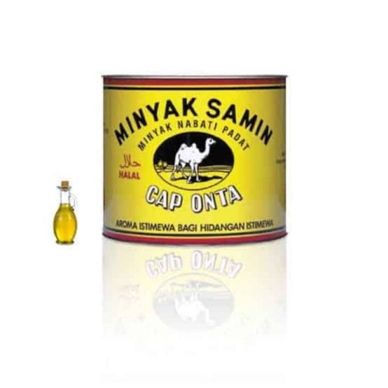 

MINYAK SAMIN (minyak nabati) CAP ONTA - 200 GR