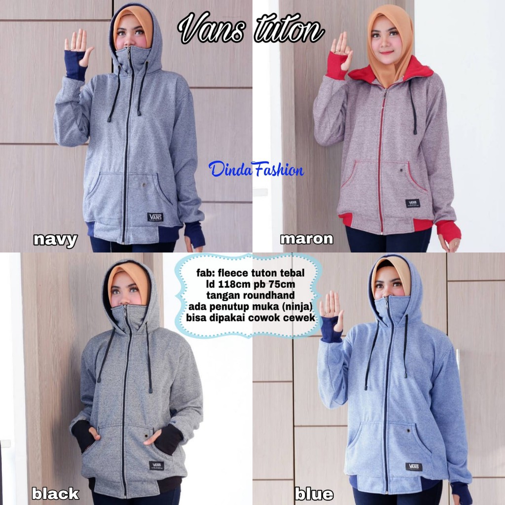 jaket wanita vans tuton