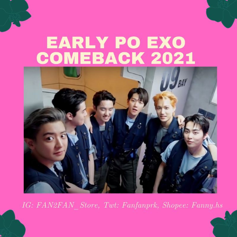 EARLY PO EXO COMEBACK ALBUM 2021