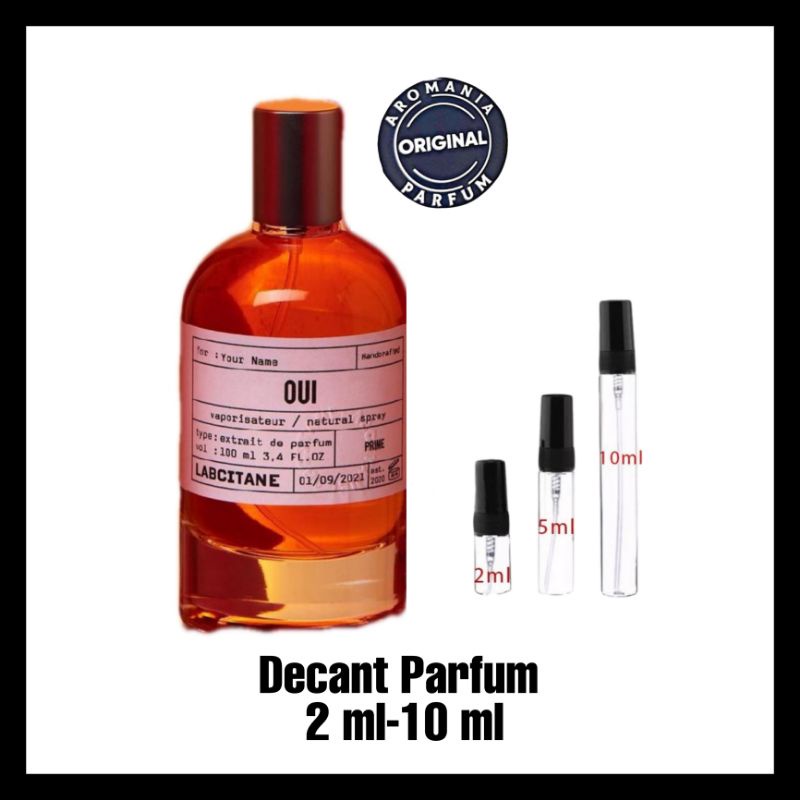 Decant Parfum Labcitane OUI EDP