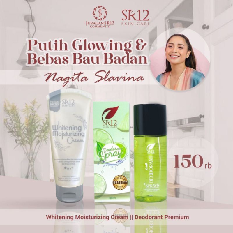 PAKET PUTIH GLOWING NAGITA SLAVINA/PUTIH GLOWING BEBAS BAU BADAN