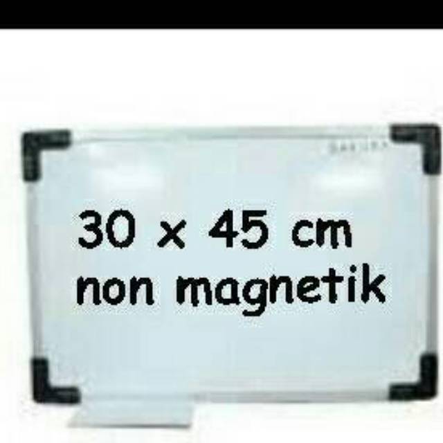 

White board biasa 30 x 45