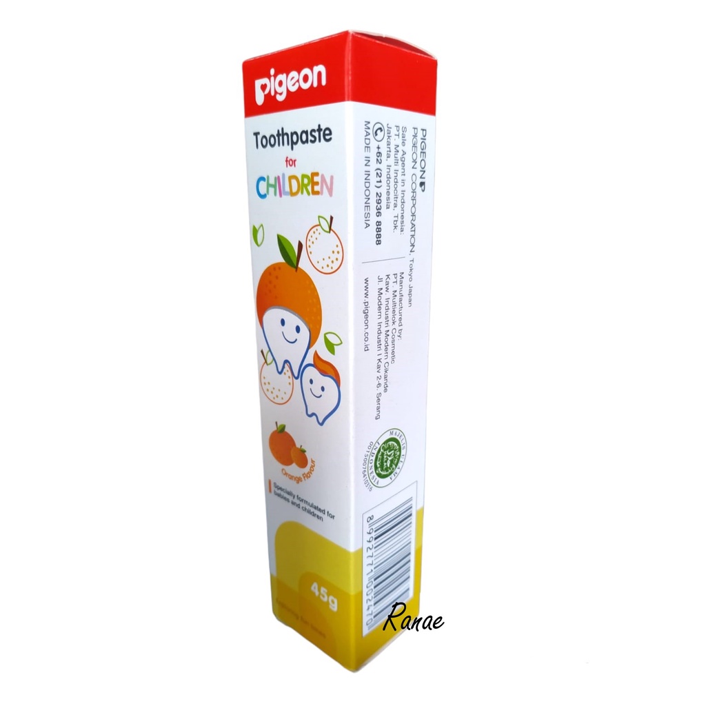 Orange Flavour - Pigeon Toothpaste For Children 45gr