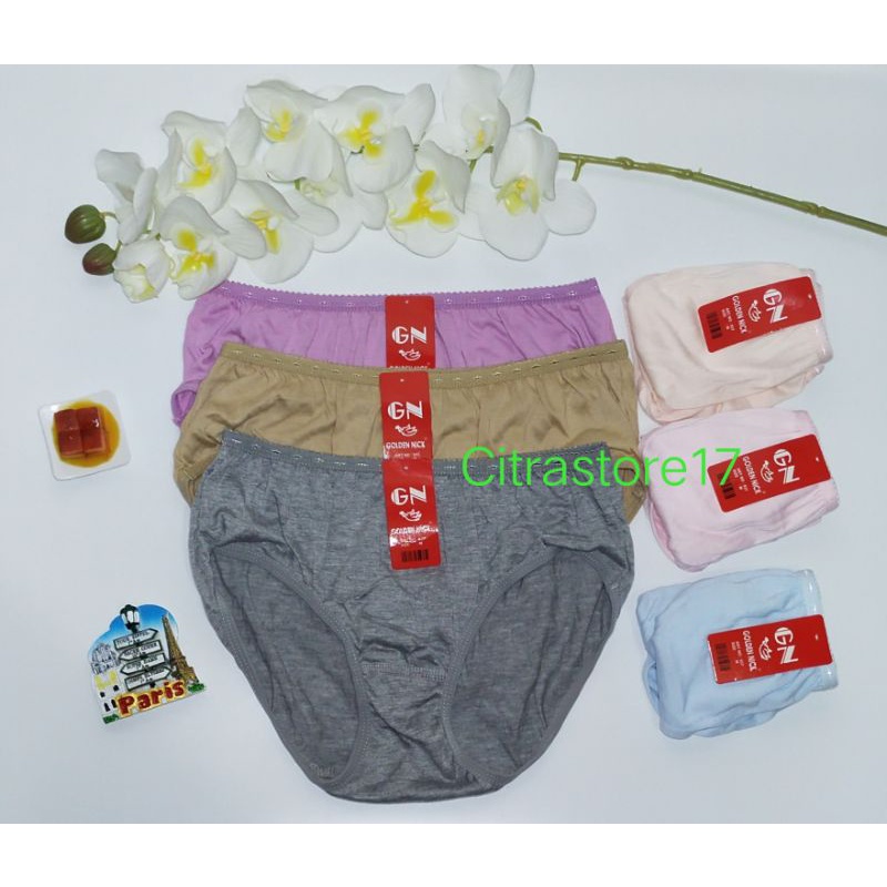 Promo Celana Dalam Paket 6 Pcs | Celana Dalam Golden Nick | CD Golden Nick | CD 937 | Murah, Bagus, 