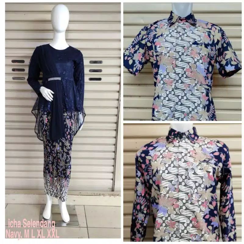 COUPLE KEBAYA TUNANGAN / COUPLE KEBAYA SELENDANG / COUPLE KEBAYA KELUARGA / COUPLE KEBAYA MODERN