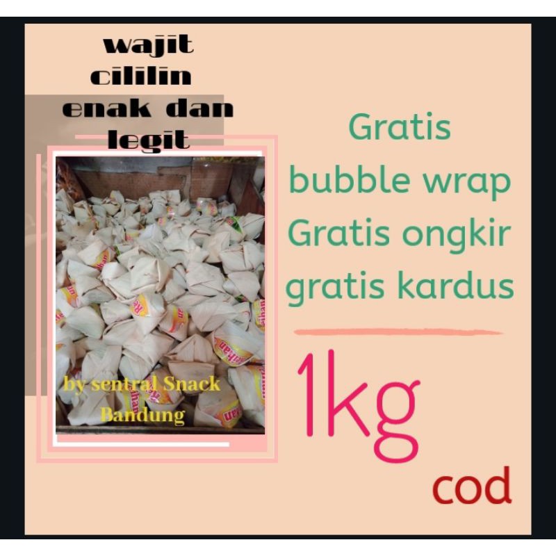 

wajit cililin asli garut oleh oleh bandung 1 kg