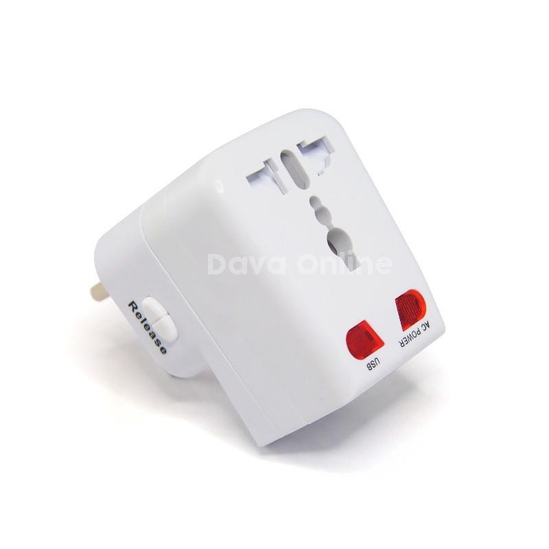 PROMO ADAPTOR CHARGER UNIVERSAL- USB PORT DAN FUSE SERI TERBARU-STEKER MULTIFUNGSI MURAH - TEKNO KITA