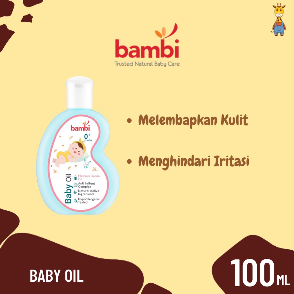 Bambi Baby Oil 100ml