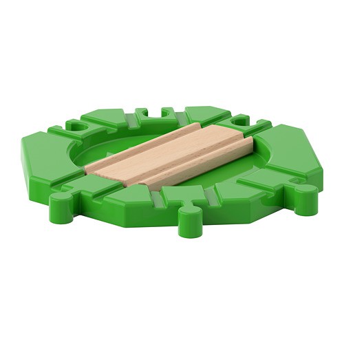 LILLABO Turntable mainan ganti jalur kereta api
