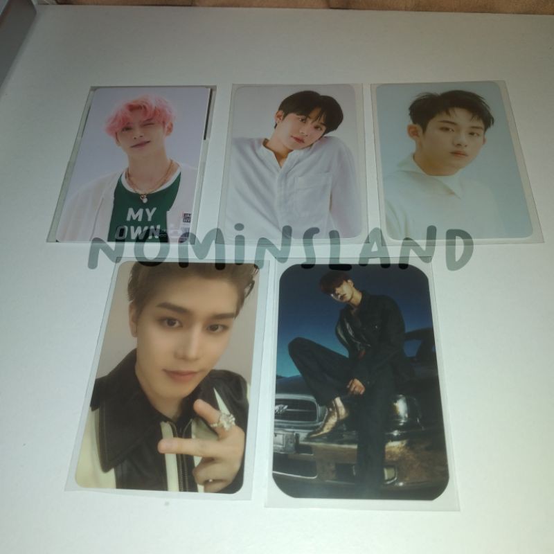 pc photocard nct jaehyun taeil resonance jungwoo winwin withdrama sg21 jeno tincase