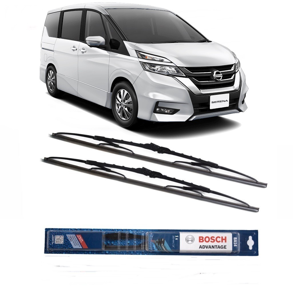 Bosch Wiper Nissan All New Serena Frame Besi - 2 buah/Set 14-24