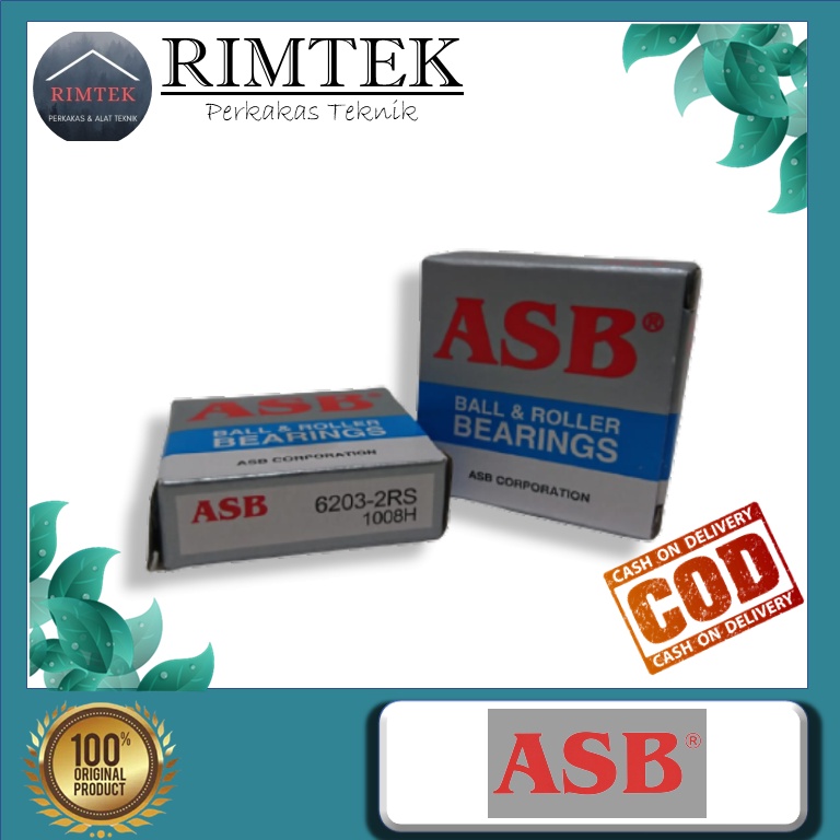 BEARING 6203 2RS ASB / LAHER / LAKER 6203 2RS ASB