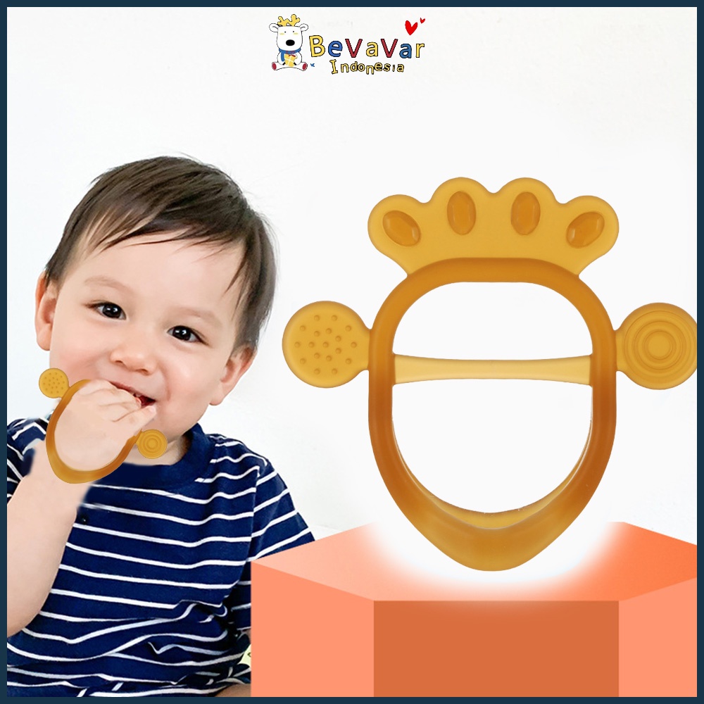 BEVAVAR Mainan Gigitan Bayi Silikon Teether Gelang Bpa Free