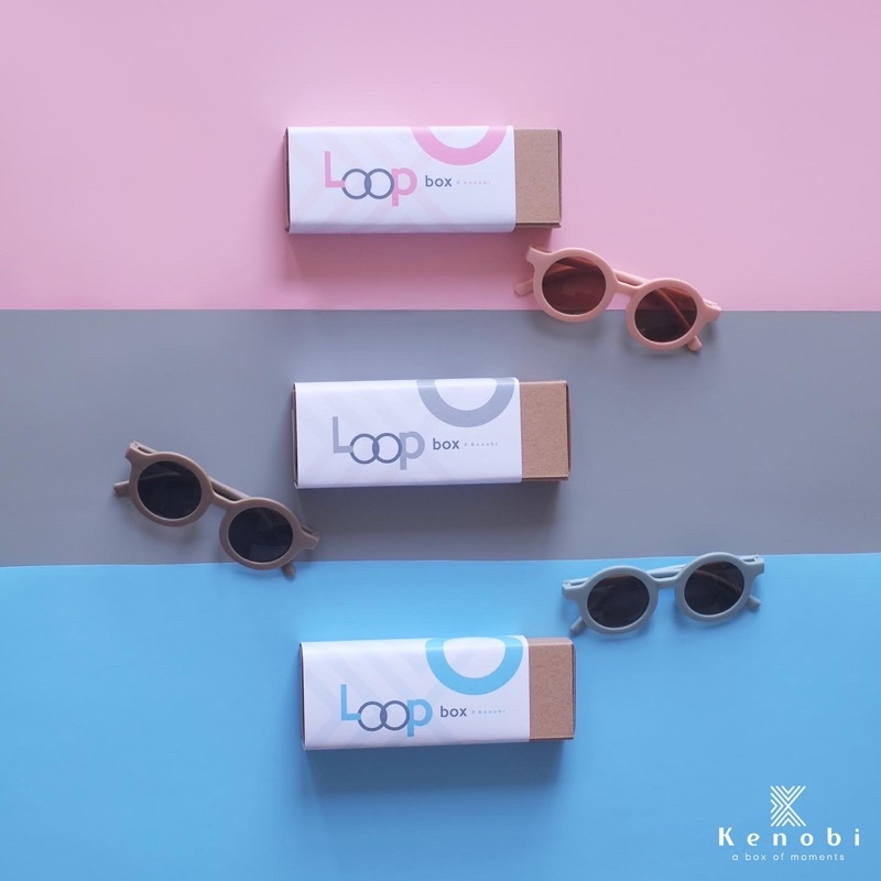 Loop Box || Kacamata Bayi Anti UV / Baby Sunglasses