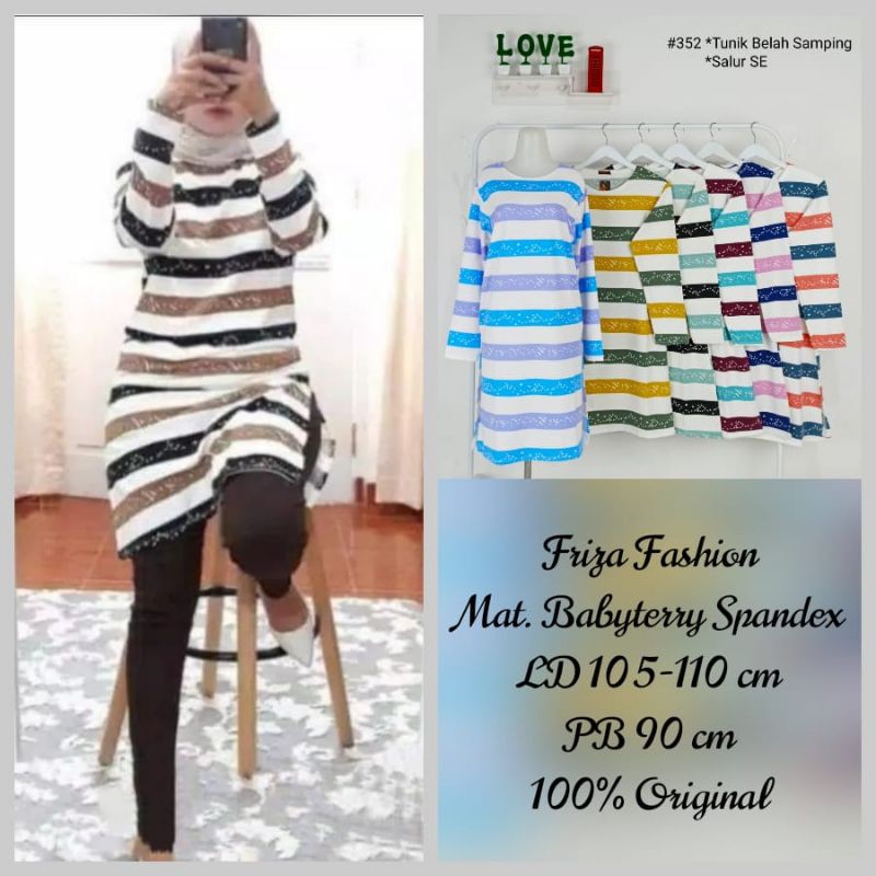 TUNIK KAOS ORENZ ORIGINAL SALUR PRINTING