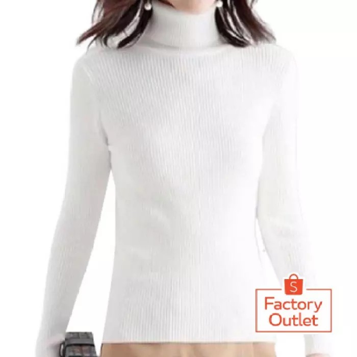 najahstore / pretty turtleneck sweater / turtleneck sweater / atasan rajut / cod