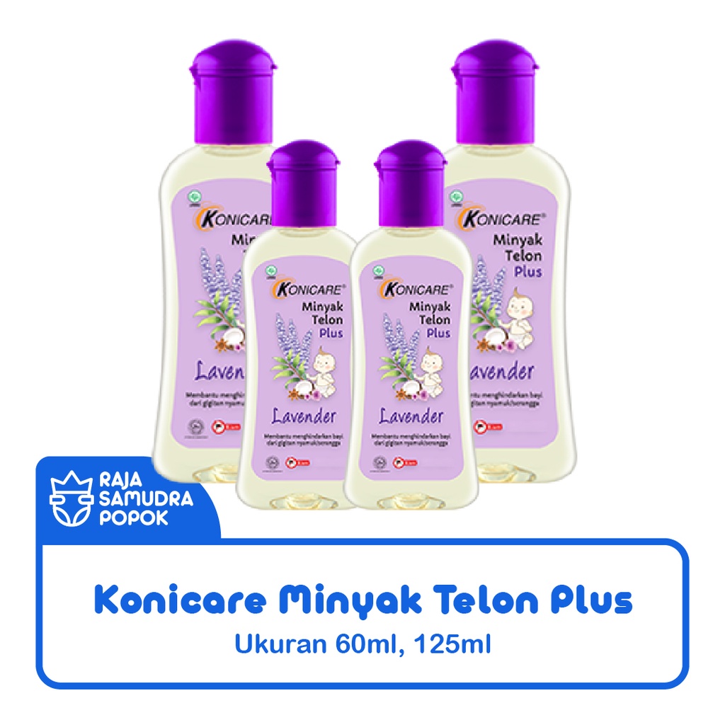 Konicare Minyak Telon Plus 60ml, 125ml