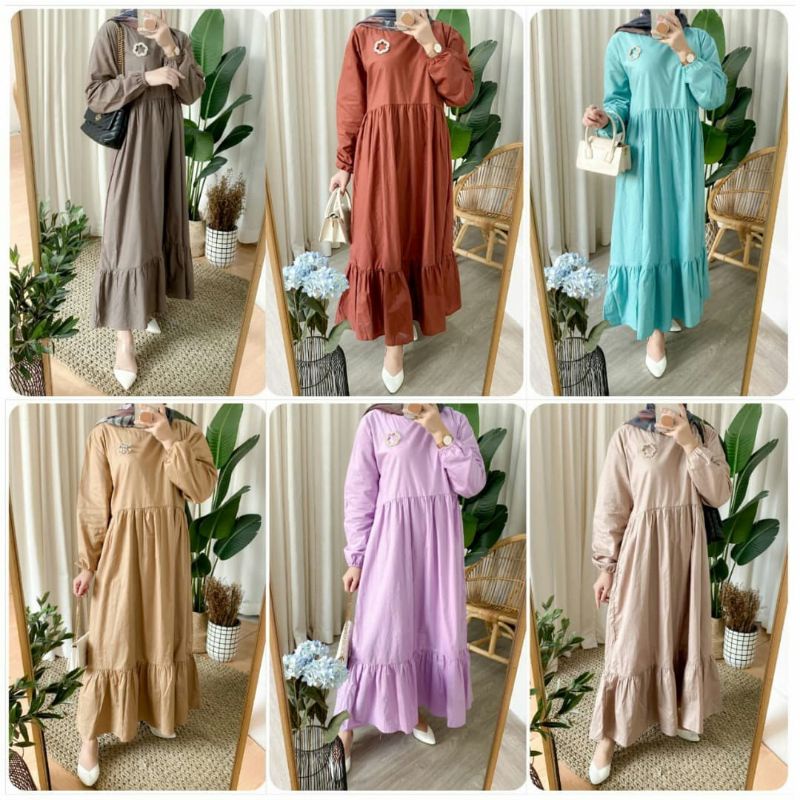 MOELA HIJAB BERLABEL - MARBEL MIDI