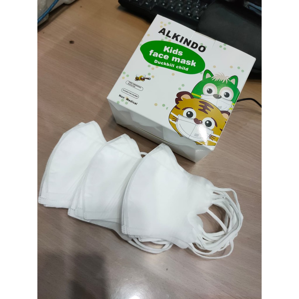 Masker Duckbill Anak 3ply Motif isi 25PCS