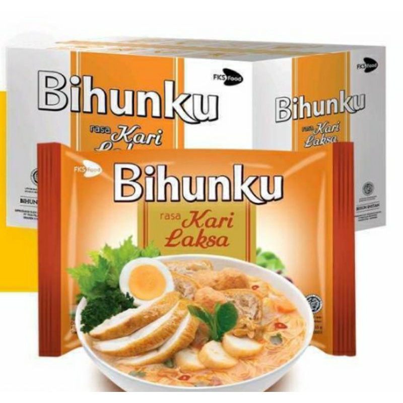 

Bihunku Rasa Kari Laksa [55g/40Pcs/Dus] Bihun Bakso Enak