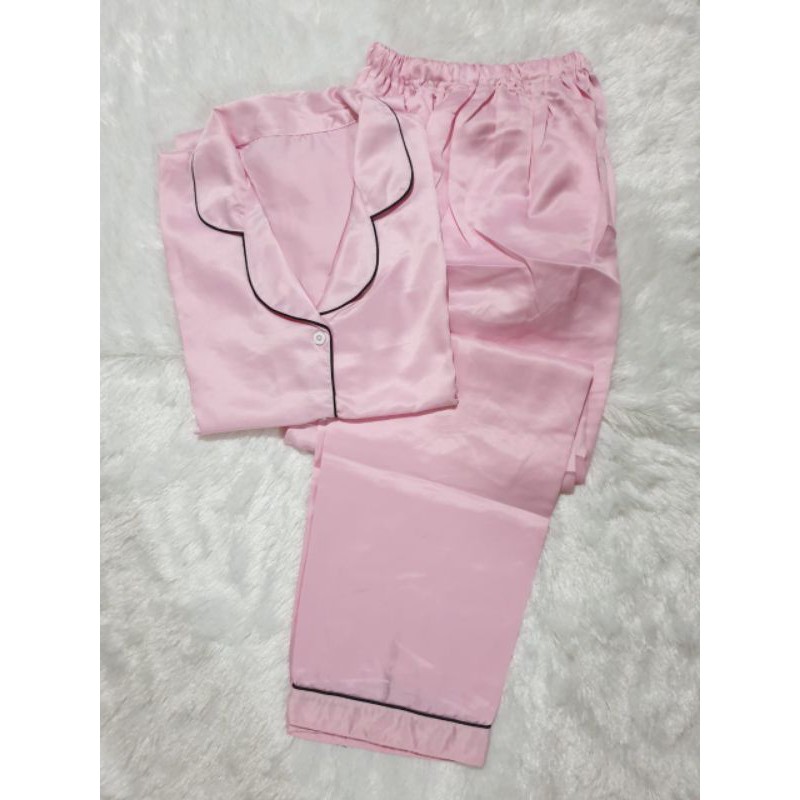 PIYAMA SATIN / BAJU TIDUR WANITA SATIN CP