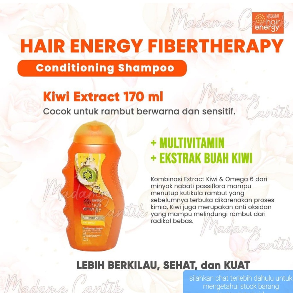 MAKARIZO HAIR ENERGY CONDITIONING SHAMPO SAMPO RAMBUT KOSMETIK