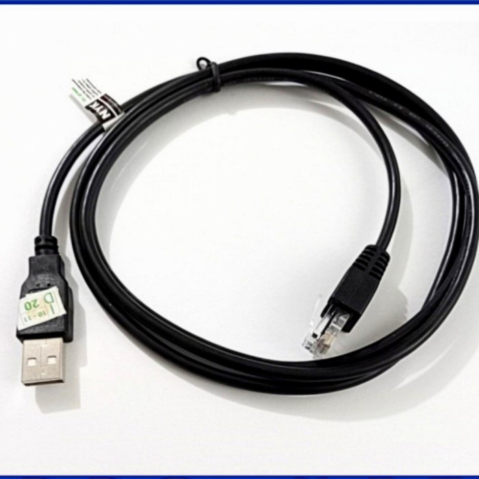 kabel Usb To Rj 45 console cable 1,5meter / kabel barcode 1.5 meter