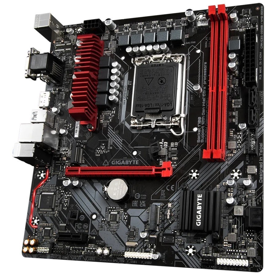 Motherboard Gigabyte B660M GAMING DDR4 (LGA1700, B660, DDR4, USB3.2)