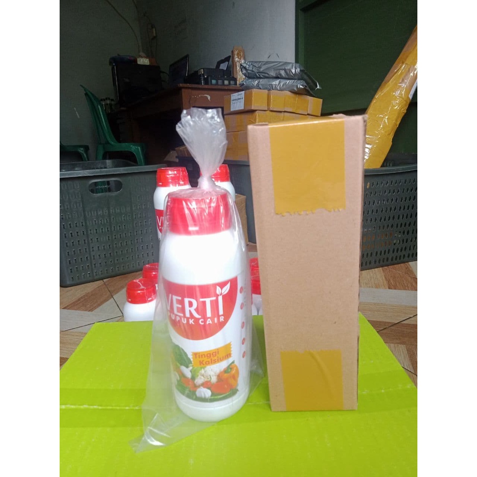 PUPUK KALSIUM SEMPROT PELEBAT CABE Verti-Cals 500 ML - Pupuk Mujarab Alami Mengatasi Rontok Cabe Kuning Busuk Melebatkan Cabe Maksimal, Obat Cabe Kuat dan Merangsang Bunga dan Buah Cabe Terbaik - Pupuk Cabe Terlaris 500 ML-6