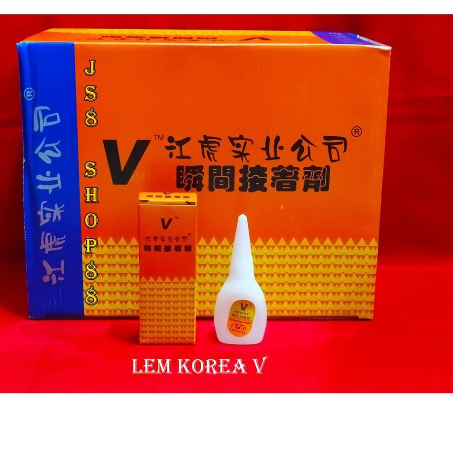 

✔️BISA COD⚡ - (PER BOX) LEM KOREA V / LEM SETAN V / LEM SERBA GUNA V