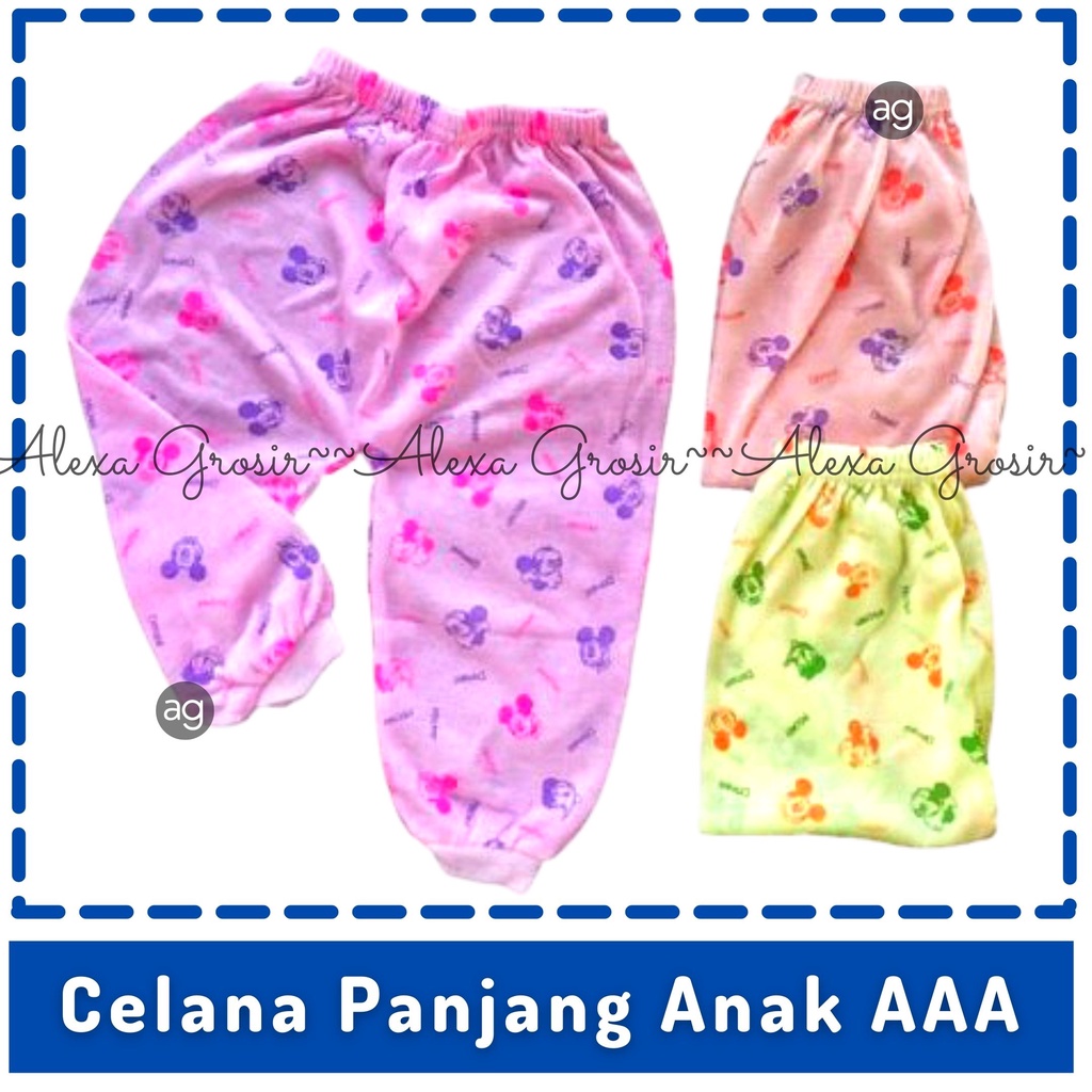 Celana Panjang Harian 9-12 Bulan Mickey AAA