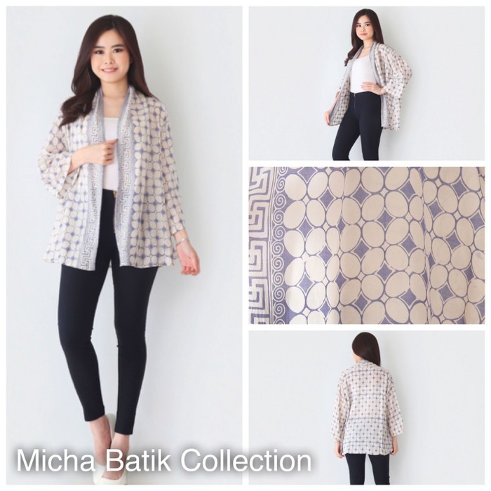 Cardigan Batik Paris Cap(tembokan)