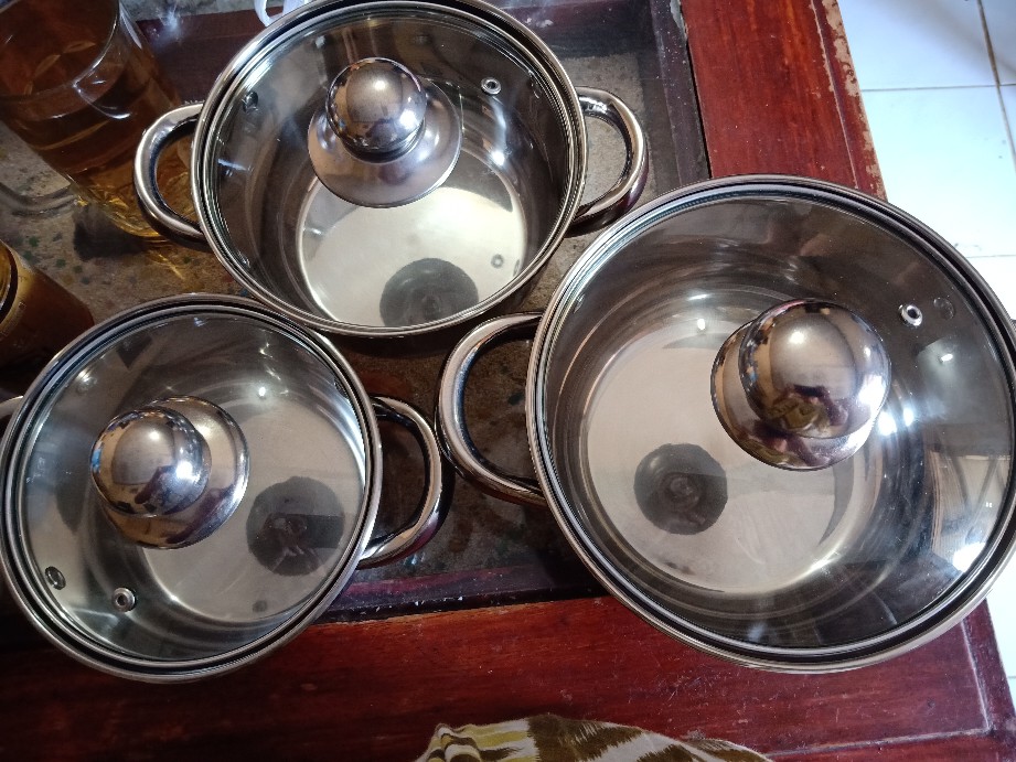 Bistro Bo-1606ss 3 Set Panci Stainless