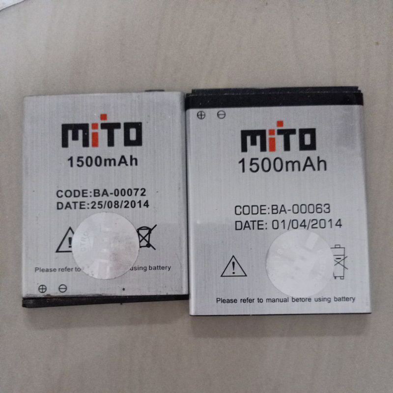 baterai bateray batray battery mito batre